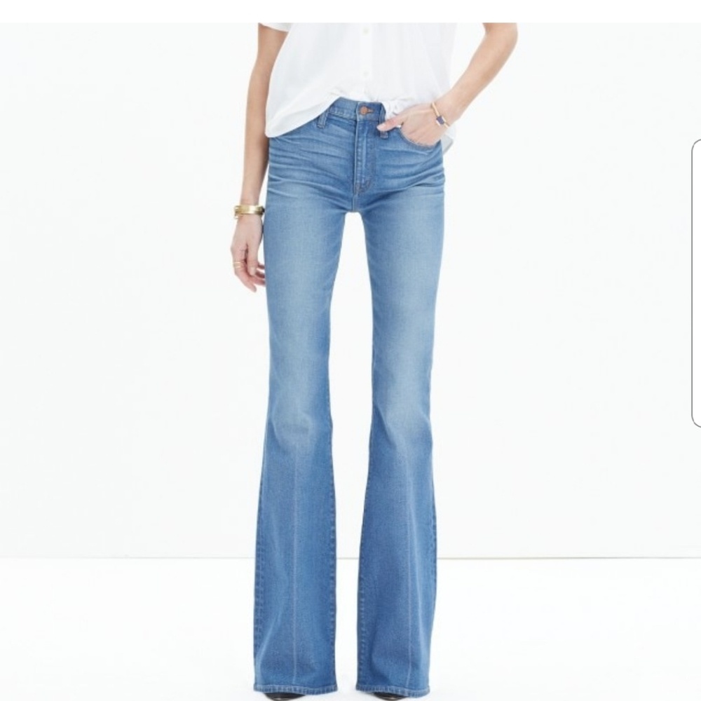 Madewell • flea market flare jeans